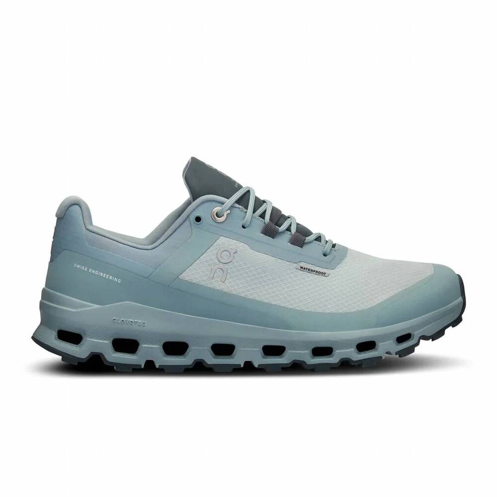 NEW ON RUNNING women’s cloudvista waterproof shoes in glacier cobble